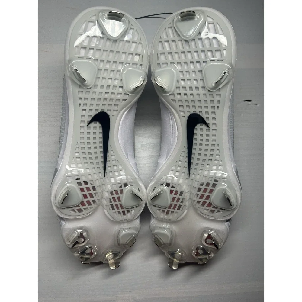Nike Force Zoom Trout 9 White Black Baseball Men - Sz 13 - FB2907 100-New/No Lid